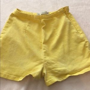 Zara high waisted shorts